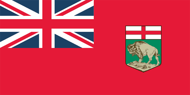 Manitoba Canada Flag