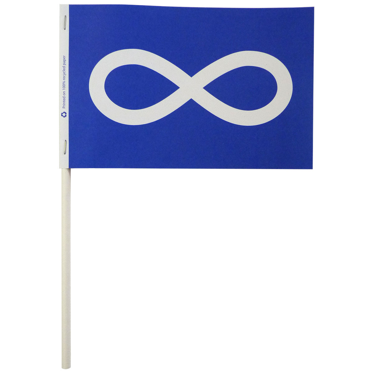 Canada Metis Blue Paper Flags