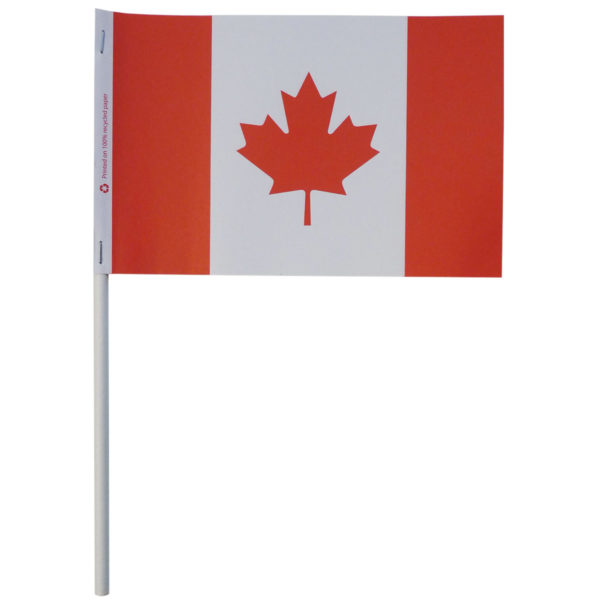 Canada Paper Stick Flags
