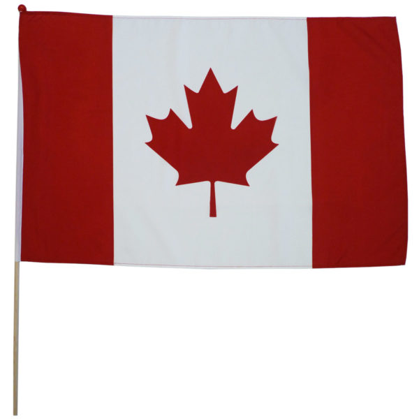 Canada Stick Flags | Canada Paper Flags | Canadian Table Flags