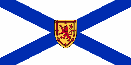 Flag Canada Nova Scotia