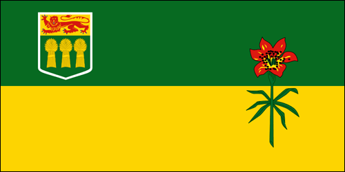 Flag Canada Saskatchewan