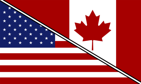 Canada & USA Combo Flags - The Flag Shop