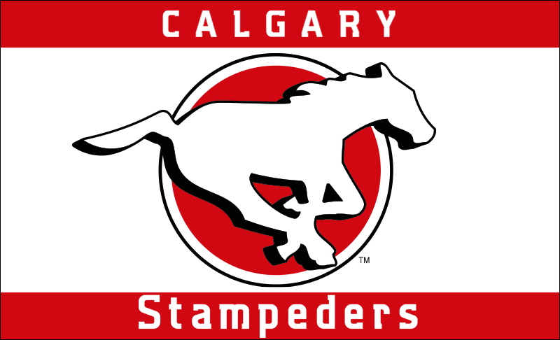 CFL Calgary Stampeders Grey Cup Flag 2017