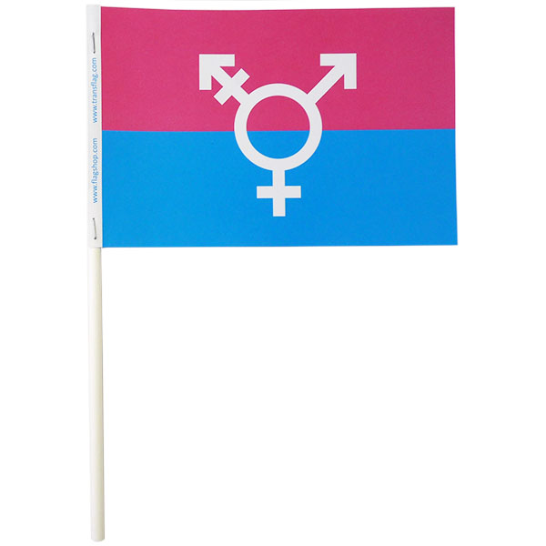 Canadian Transgender Paper Flags