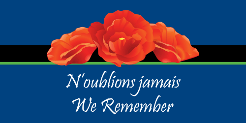 We Remember Flag - For Remembrance Day