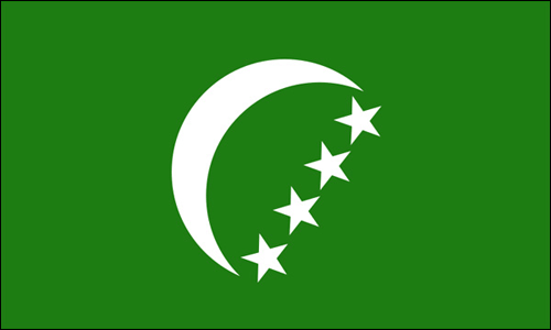 Former Flag of the Comoros 1978