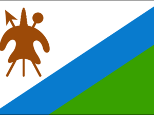 Lesotho Flags (1987-2006) | The Flag Shop