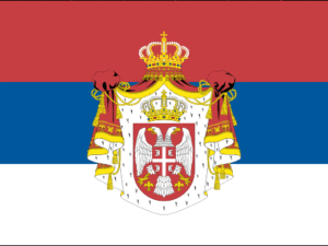 Flag of Serbia (1882)