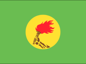 Zaire Flag (1971) | Former African Flags