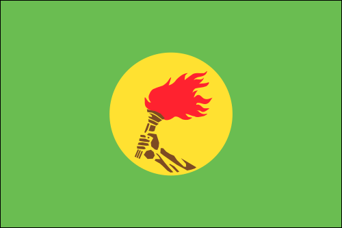 Zaire Flag (1971) | Former African Flags