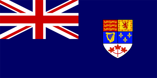 Canadian Blue Ensign | Former Canadian Navy Flags