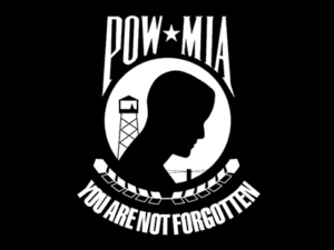 POW Motorcycle Flag