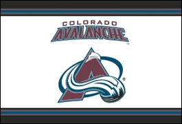 NHL Colorado Avalanche Hockey Flags