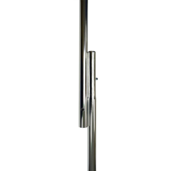 Aluminum Flag Poles - Silver Finish | Indoor Flagpole