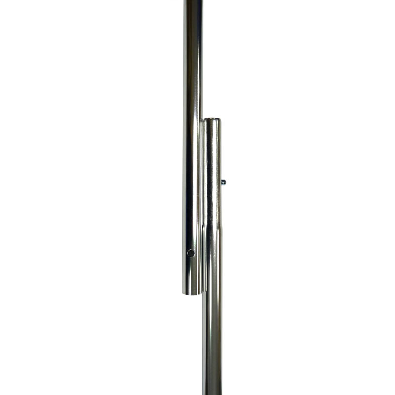 Aluminum Flag Poles - Silver Finish | Indoor Flagpole
