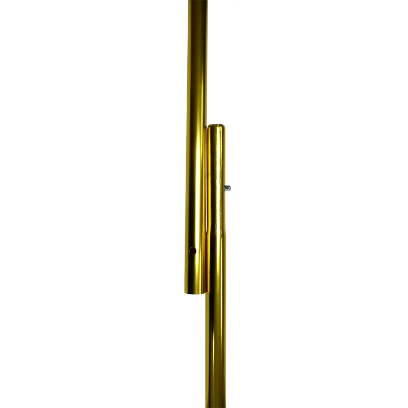 Gold Aluminum Pole for Indoor Flag