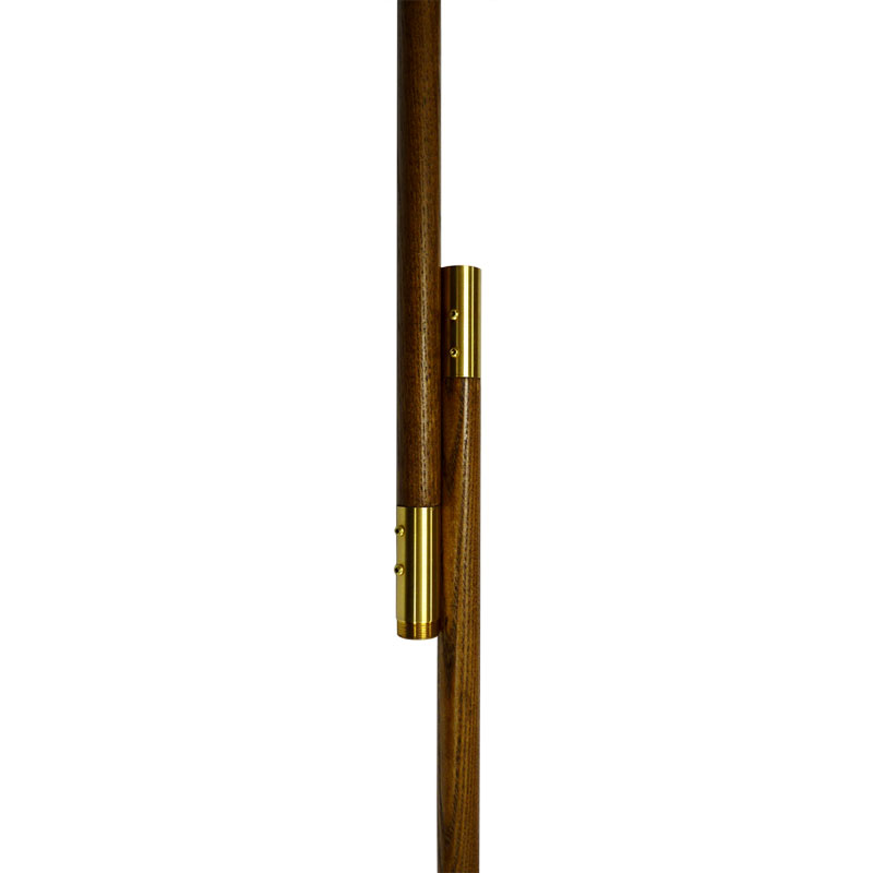 Indoor Oak Flagpole