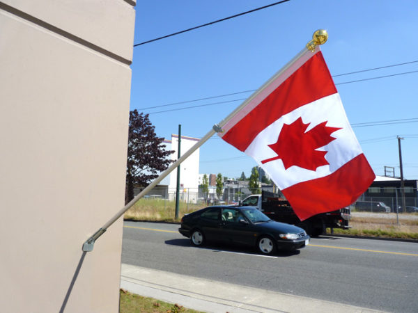 Aluminum Outdoor Flag Pole Set