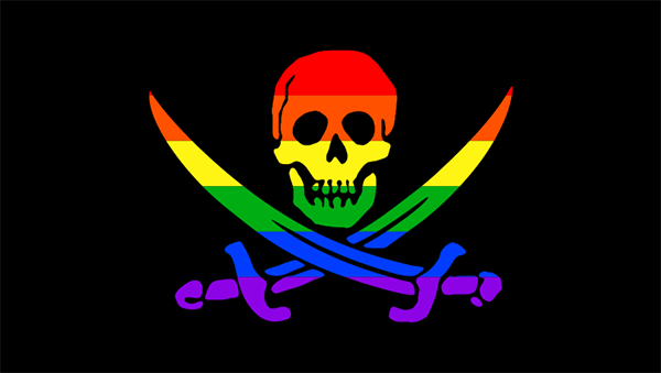 Pride Pirate Flag | Pride Jolly Roger Flags