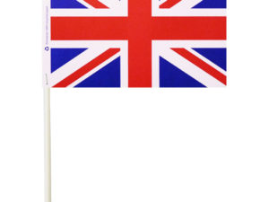 Union Jack Paper Stick Flags