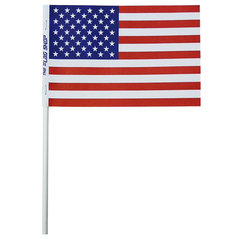 USA National Paper Stick Flag