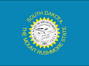 Flag of South Dakota USA State