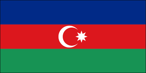 Azerbaijan World Flag