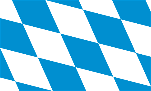 Bavarian Flag (Lozenge) | World Flags