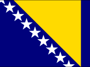 Bosnia Herzegovina World Flag