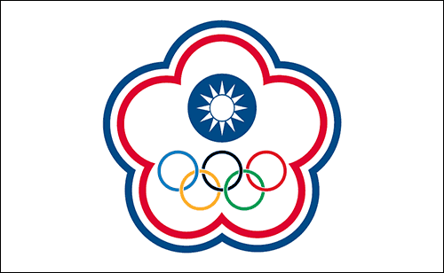 Chinese Taipei Olympic Flag