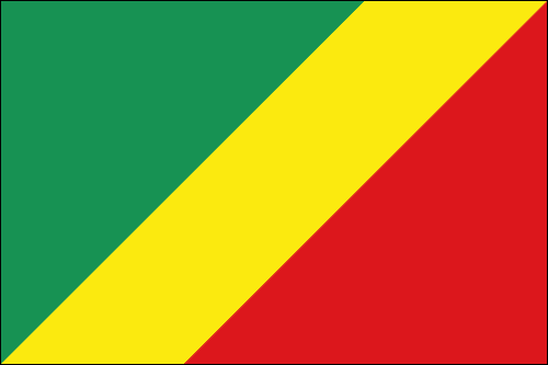 Congo Brazzaville World Flag