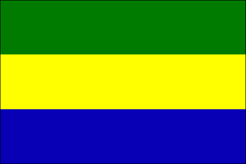 Flag World Gabon