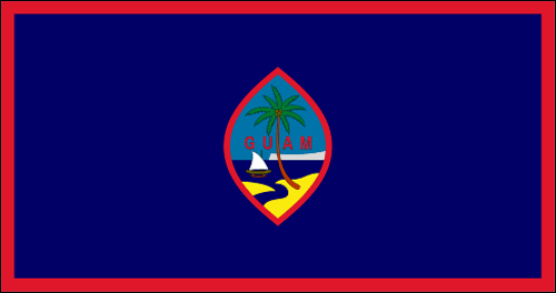 Flag World Guam