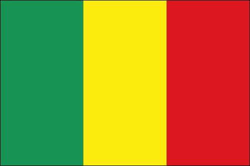 National Flag World Mali