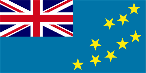 National Flag World Tuvalu