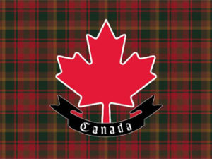 Maple Leaf Tartan | Canada Tartan | Canadian Scottish Heritage
