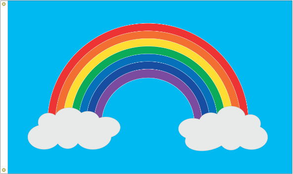 Hope Rainbow Flag - The Flag Shop
