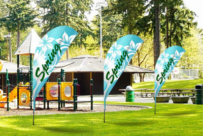 Zoom Feather Flags | The Flag Shop