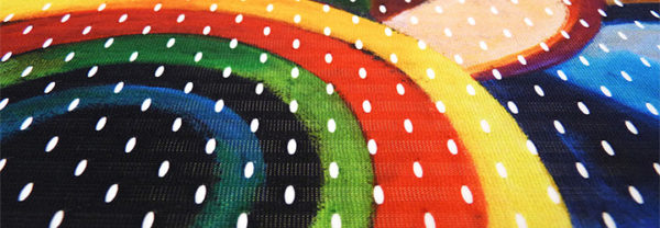 Printed Poly Mesh Fence Wraps for Events | The Flag Shop