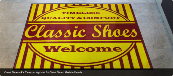 Logo Mat For Classic Shoes | The Flag Shop