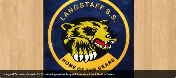 Logo Mat For Langstaff | The Flag Shop