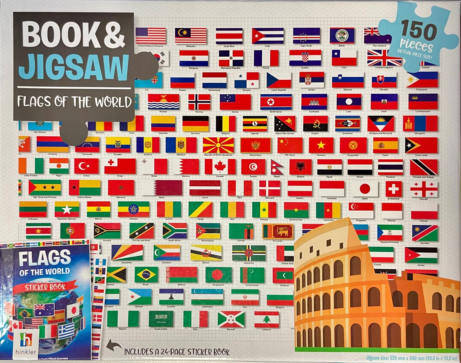 Book & Jigsaw Flags of The World | The Flag Shop