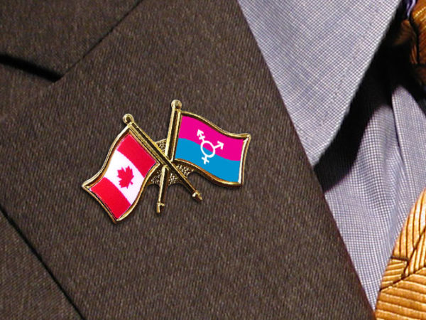 Transgender Lapel Pin