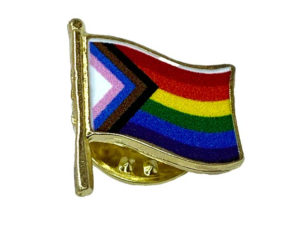 Inclusive Rainbow Pride Pin - The Flag Shop