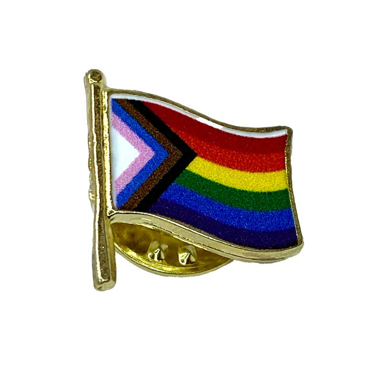 Inclusive Rainbow Pride Pin - The Flag Shop