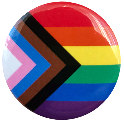 Inclusive Pride Button - The Flag Shop