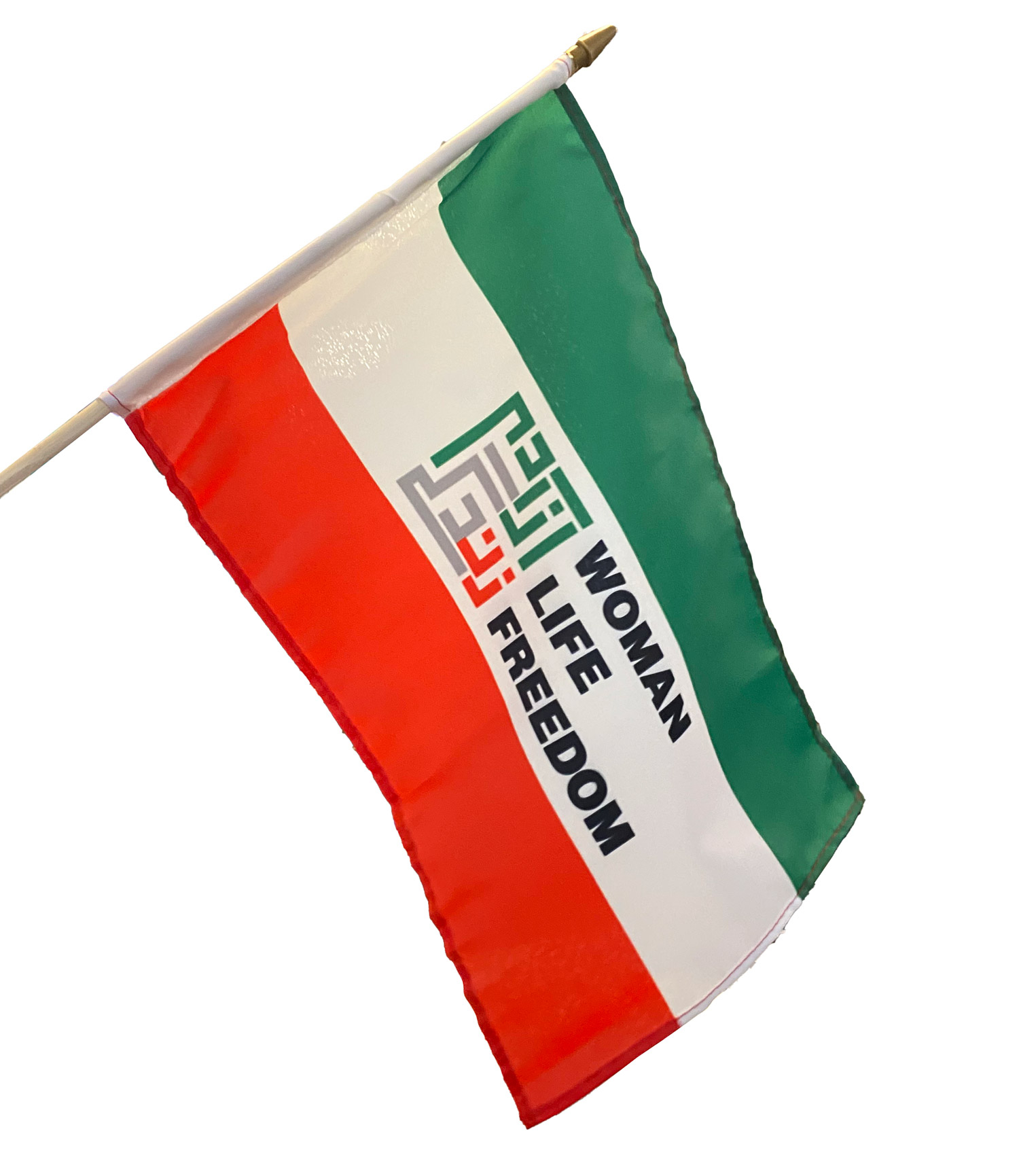 Iran Woman Life Freedom - Stick Flag | The Flag Shop
