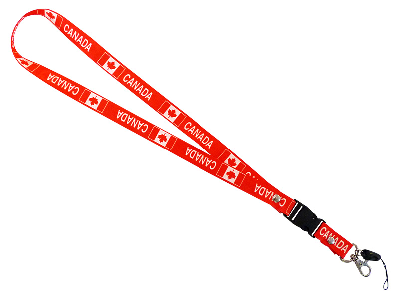 Red Canada Lanyards - The Flag Shop