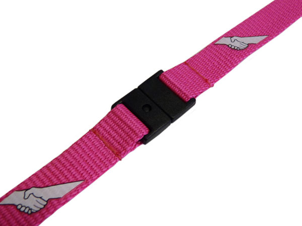 Anti-Bullying Lanyards Plastic Breakaway
